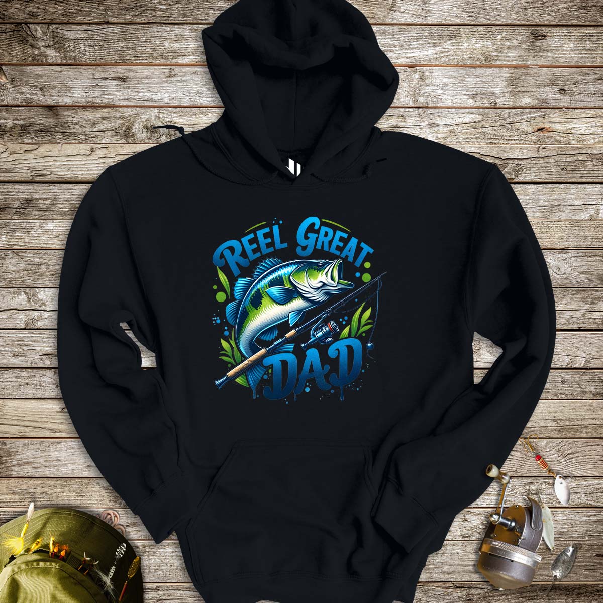Reel Great Dad Hoodie