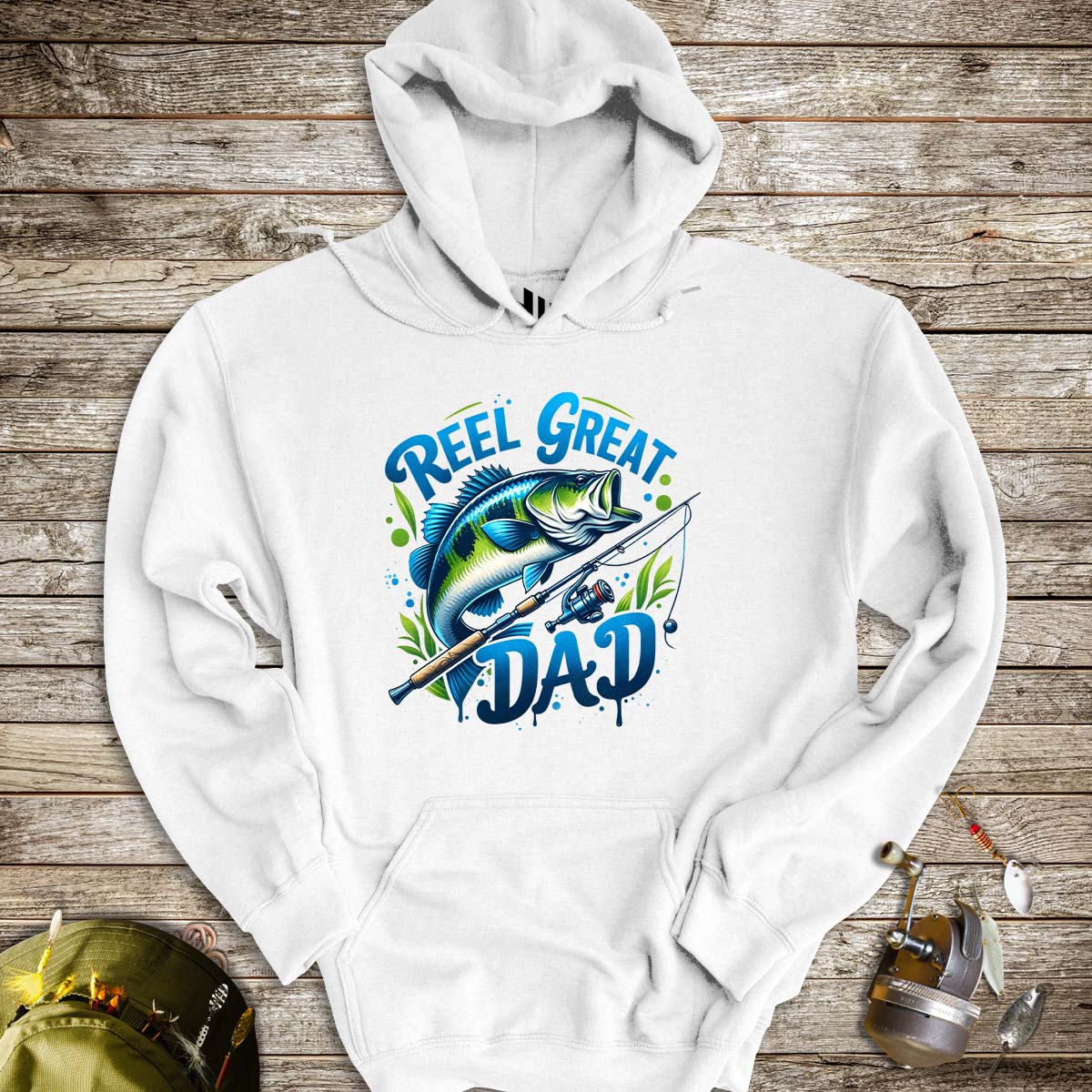 Reel Great Dad Hoodie