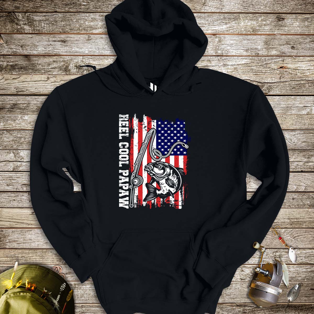 Reel Cool Papaw Hoodie