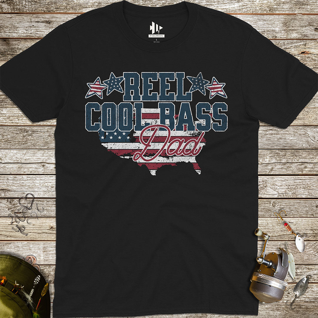 Reel Cool Bass Dad Tee