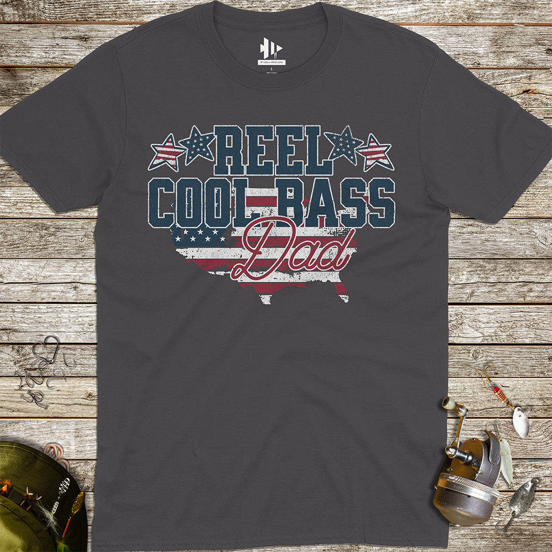 Reel Cool Bass Dad Tee