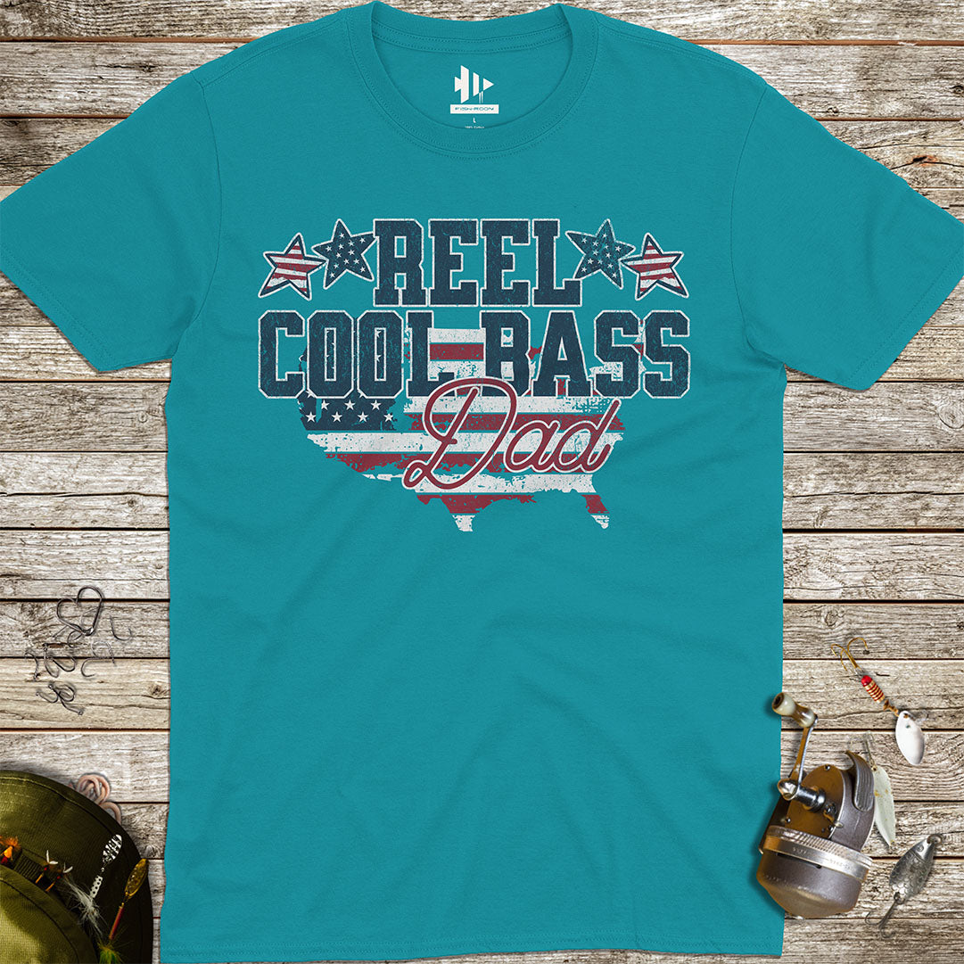 Reel Cool Bass Dad Tee