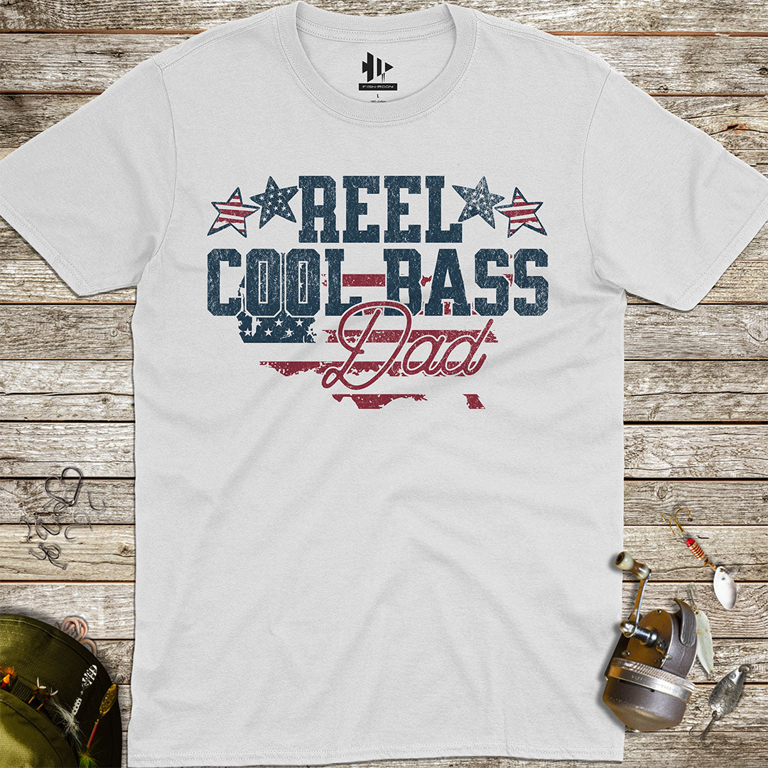Reel Cool Bass Dad Tee