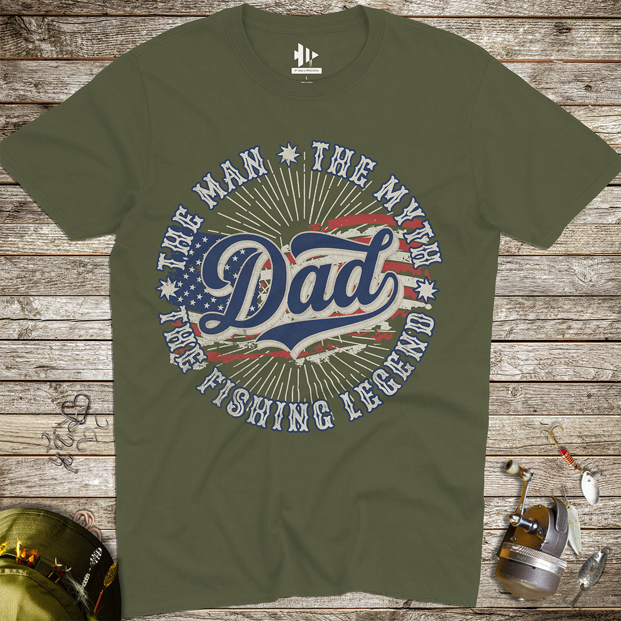 Legendary Dad Fishing Tee