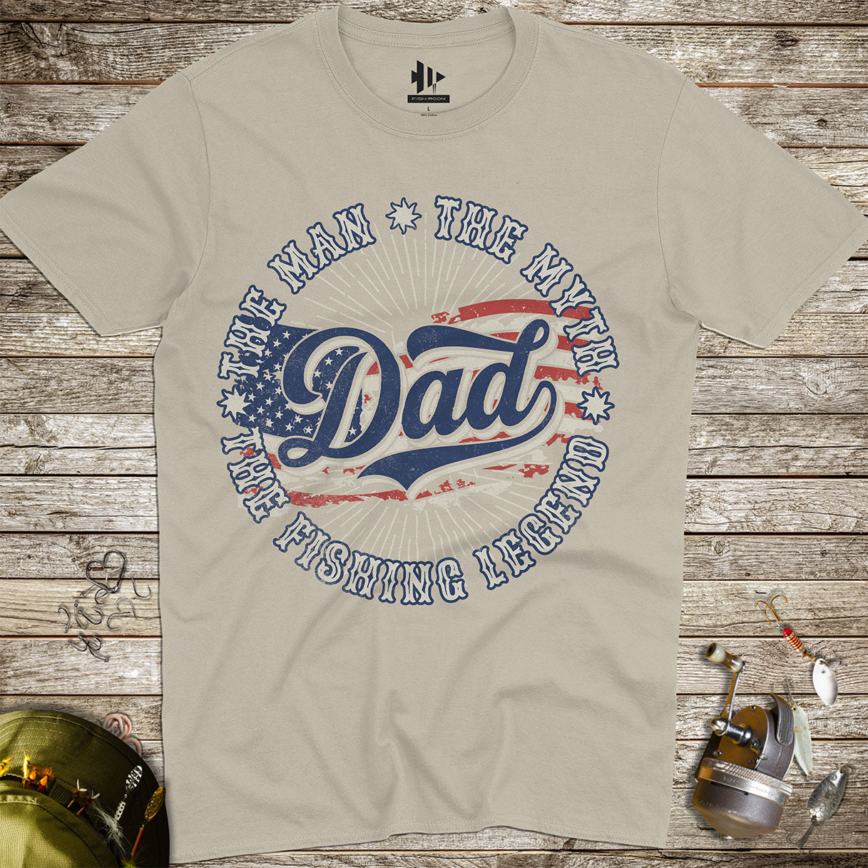 Legendary Dad Fishing Tee