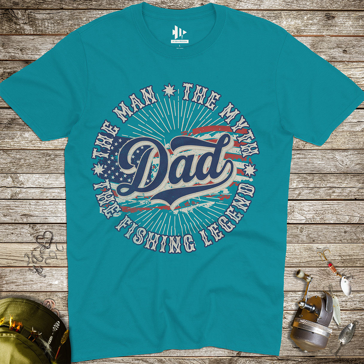 Legendary Dad Fishing Tee