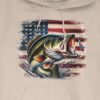 Sand, American Bass Hoodie – fish-room