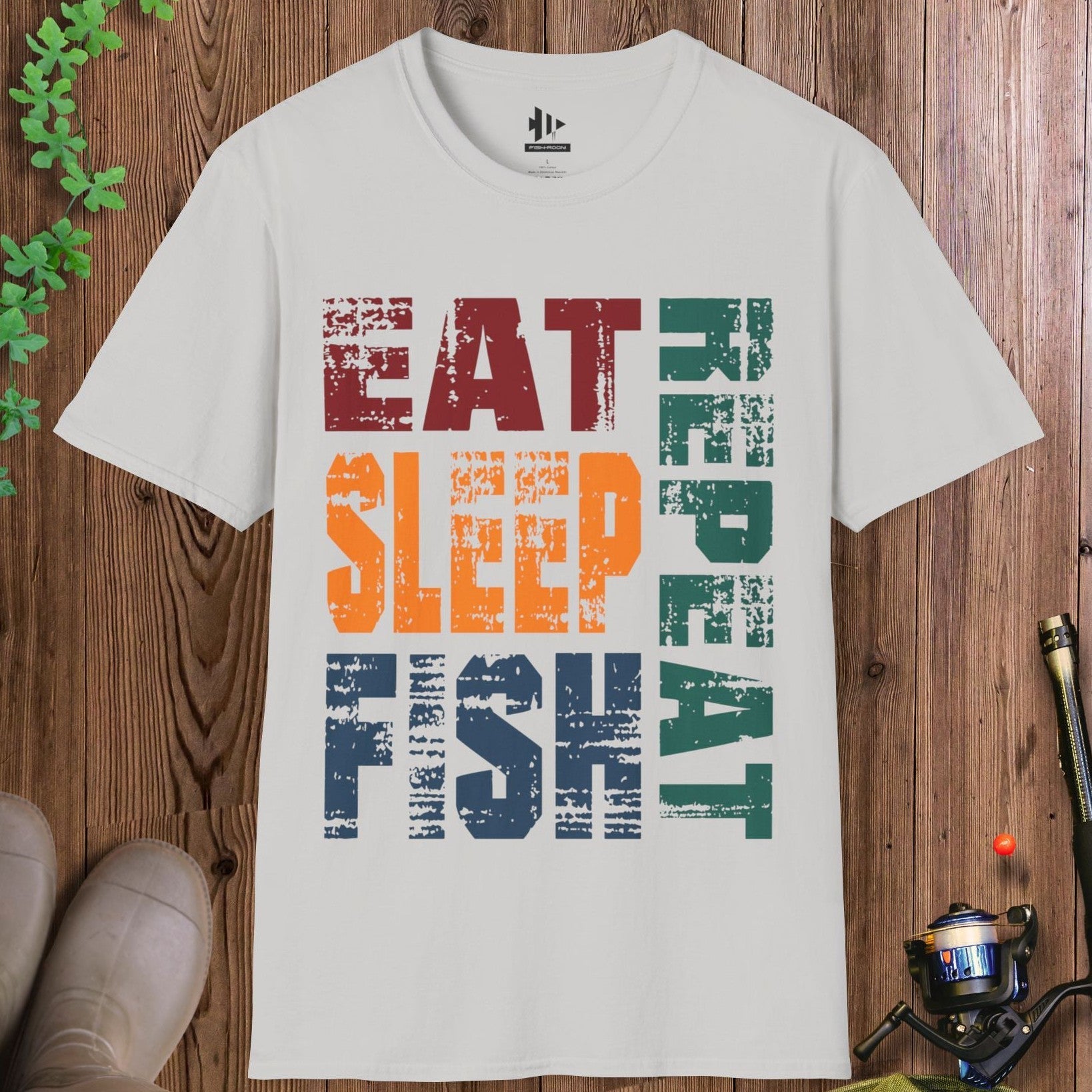 Eat Sleep Fish Repeat T-Shirt