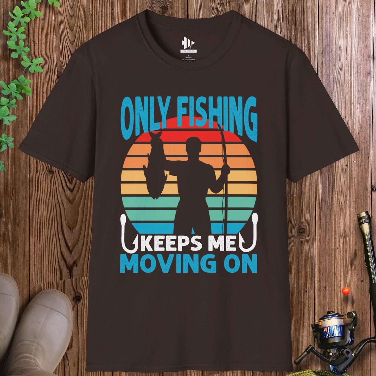 Fishing Keep Me Moving T-Shirt