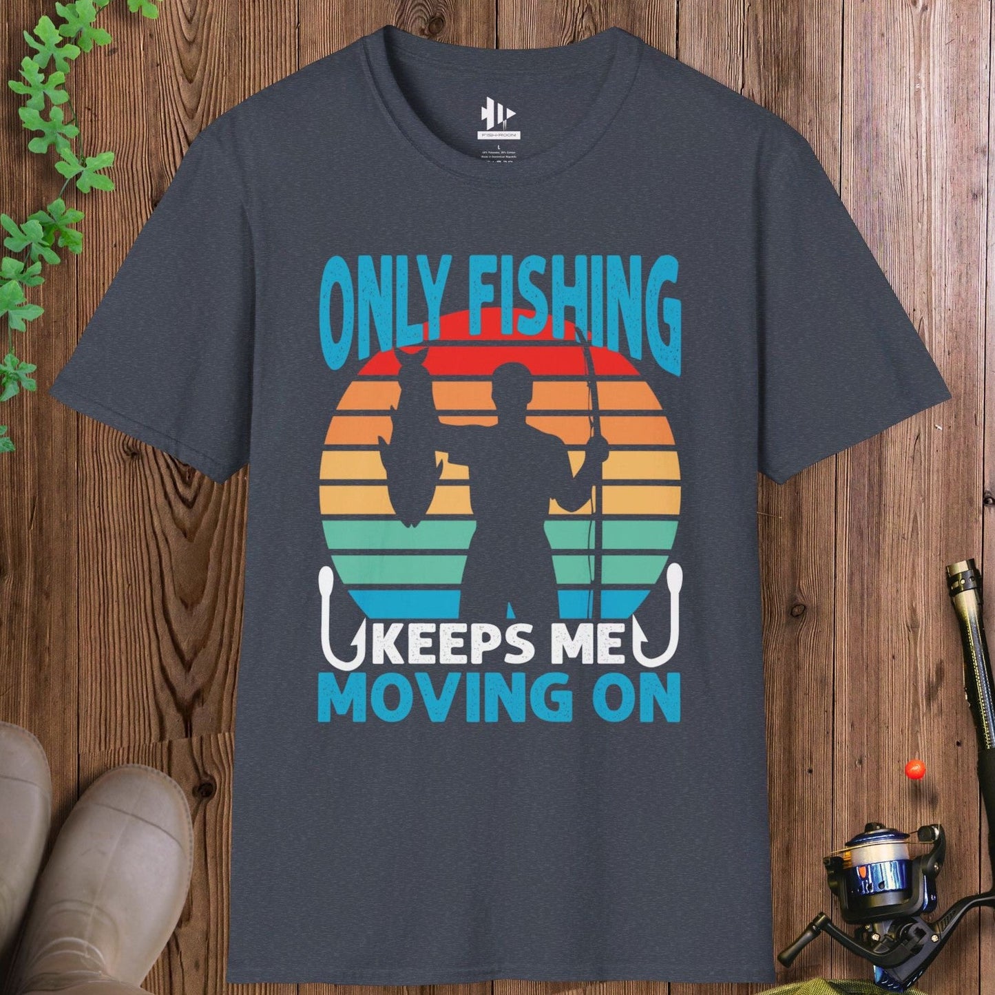 Fishing Keep Me Moving T-Shirt