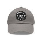 Grey / Black patch, Creepin' It Reel Dad Hat – fish-room