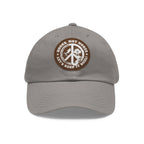 Grey / Light Brown patch, Hooks, Not Nukes – Let’s Keep It Reel! Dad Hat – fish-room
