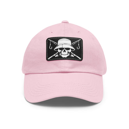 Light Pink / Black patch, Dead Serious Fishing Dad Hat – fish-room