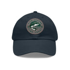 Navy / Grey patch, Fish Around find Trout Dad Hat – fish-room