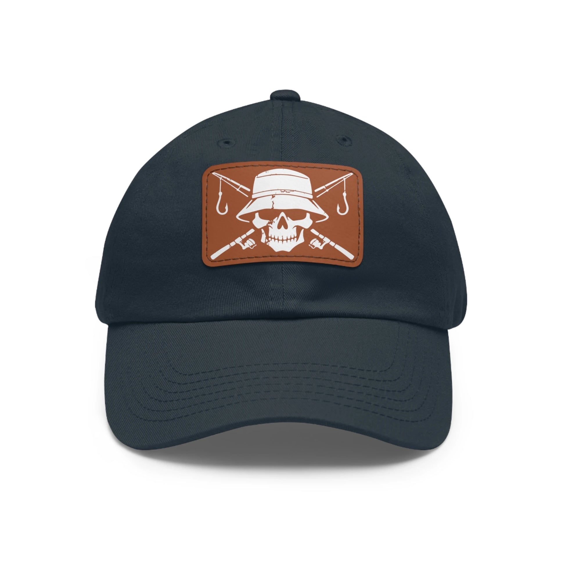 Navy / Light Brown patch, Dead Serious Fishing Dad Hat – fish-room