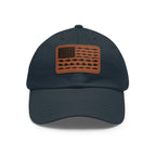 Navy / Light Brown patch, Fishing in the USA Dad Hat – fish-room