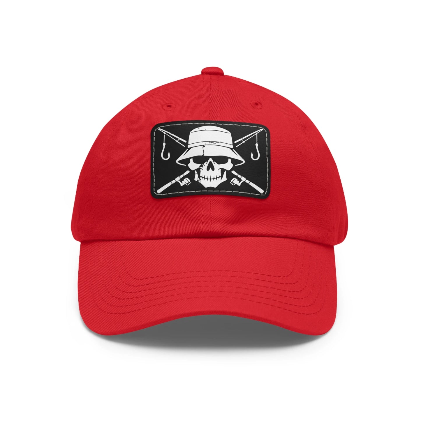 Red / Black patch, Dead Serious Fishing Dad Hat – fish-room