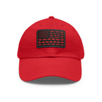 Red / Black patch, Fishing in the USA Dad Hat – fish-room
