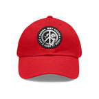Red / Black patch, Hooks, Not Nukes – Let’s Keep It Reel! Dad Hat – fish-room