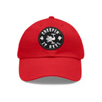 Red / Black patch, Creepin' It Reel Dad Hat – fish-room