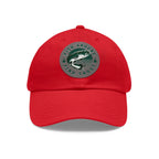 Red / Grey patch, Fish Around find Trout Dad Hat – fish-room
