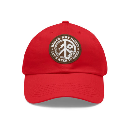Hooks, Not Nukes – Let’s Keep It Reel! Dad Hat