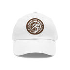 White / Light Brown patch, Hooks, Not Nukes – Let’s Keep It Reel! Dad Hat – fish-room