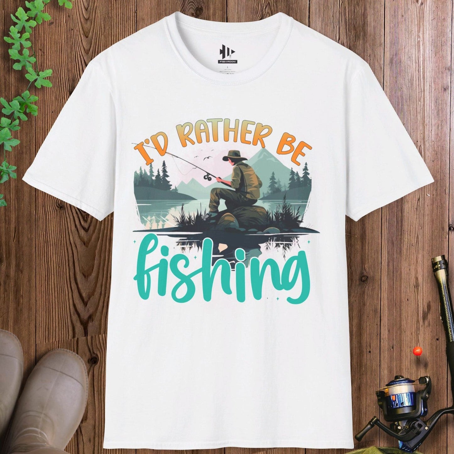 I'd Rather Be Fishing T-Shirt