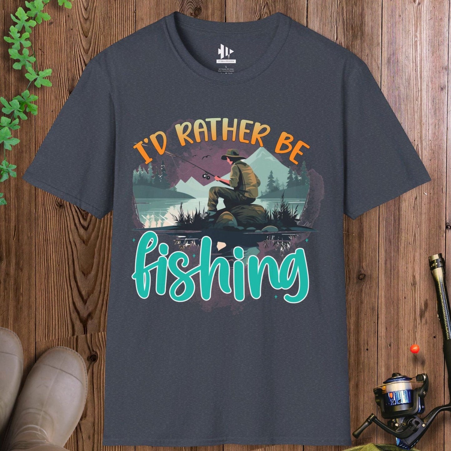 I'd Rather Be Fishing T-Shirt