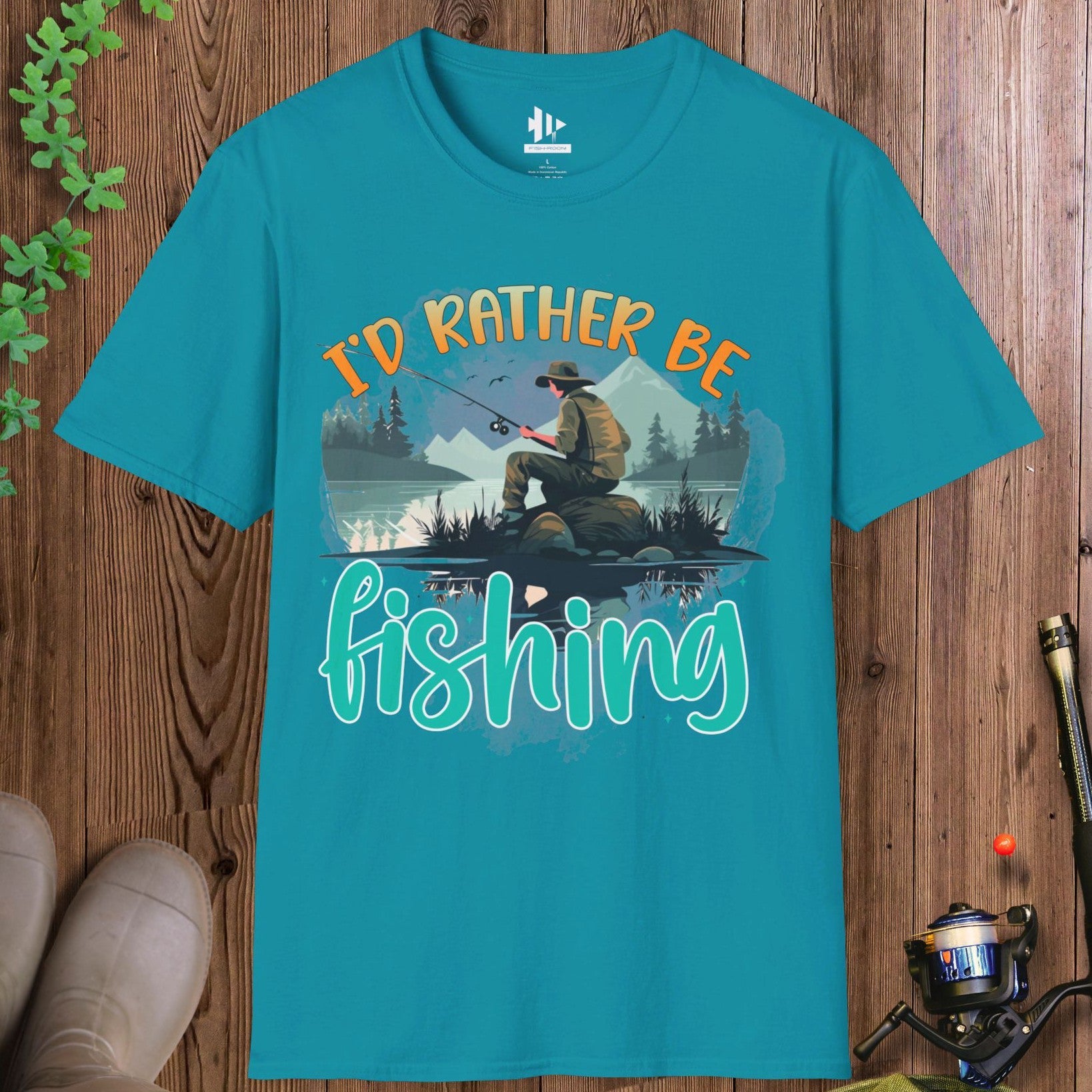 I'd Rather Be Fishing T-Shirt