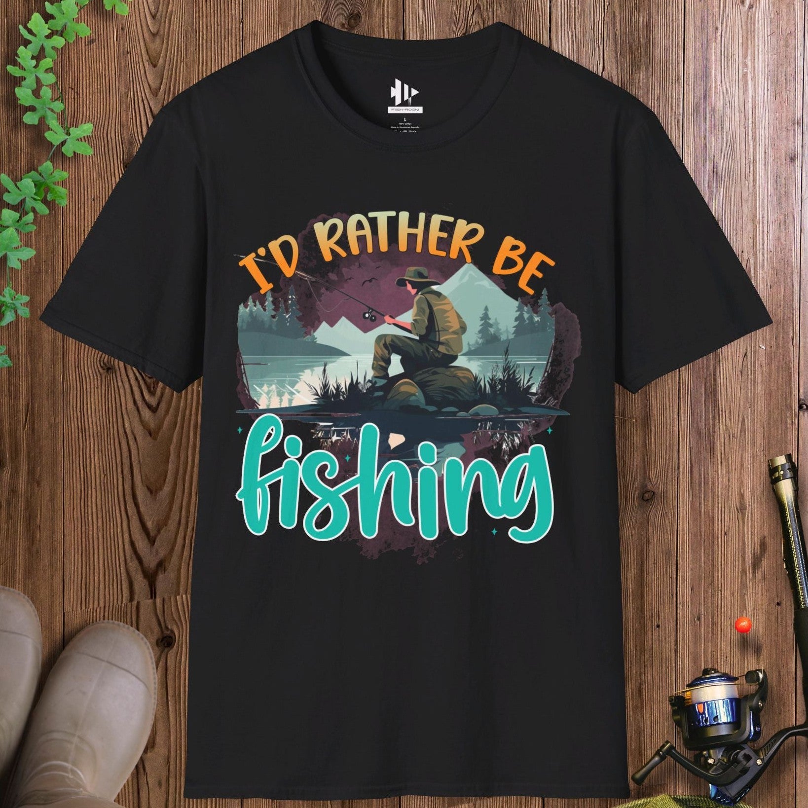 I'd Rather Be Fishing T-Shirt