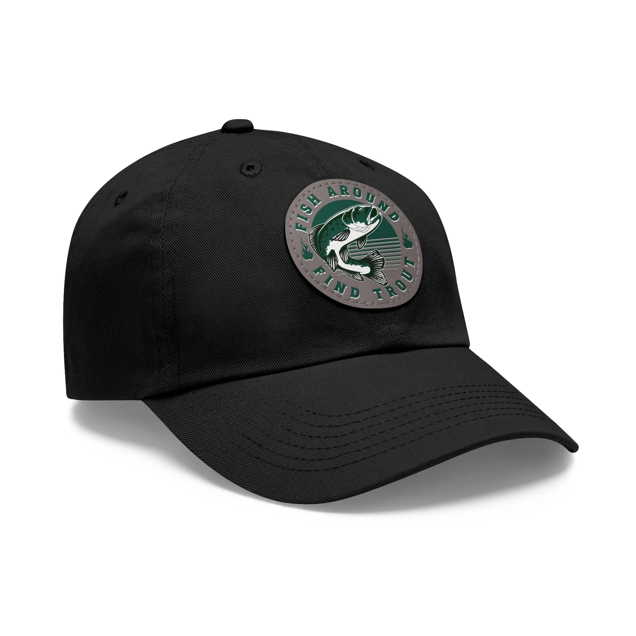 Fish Around find Trout Dad Hat