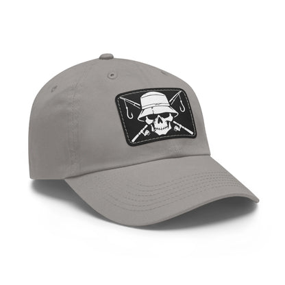 Grey / Black patch, Dead Serious Fishing Dad Hat – fish-room
