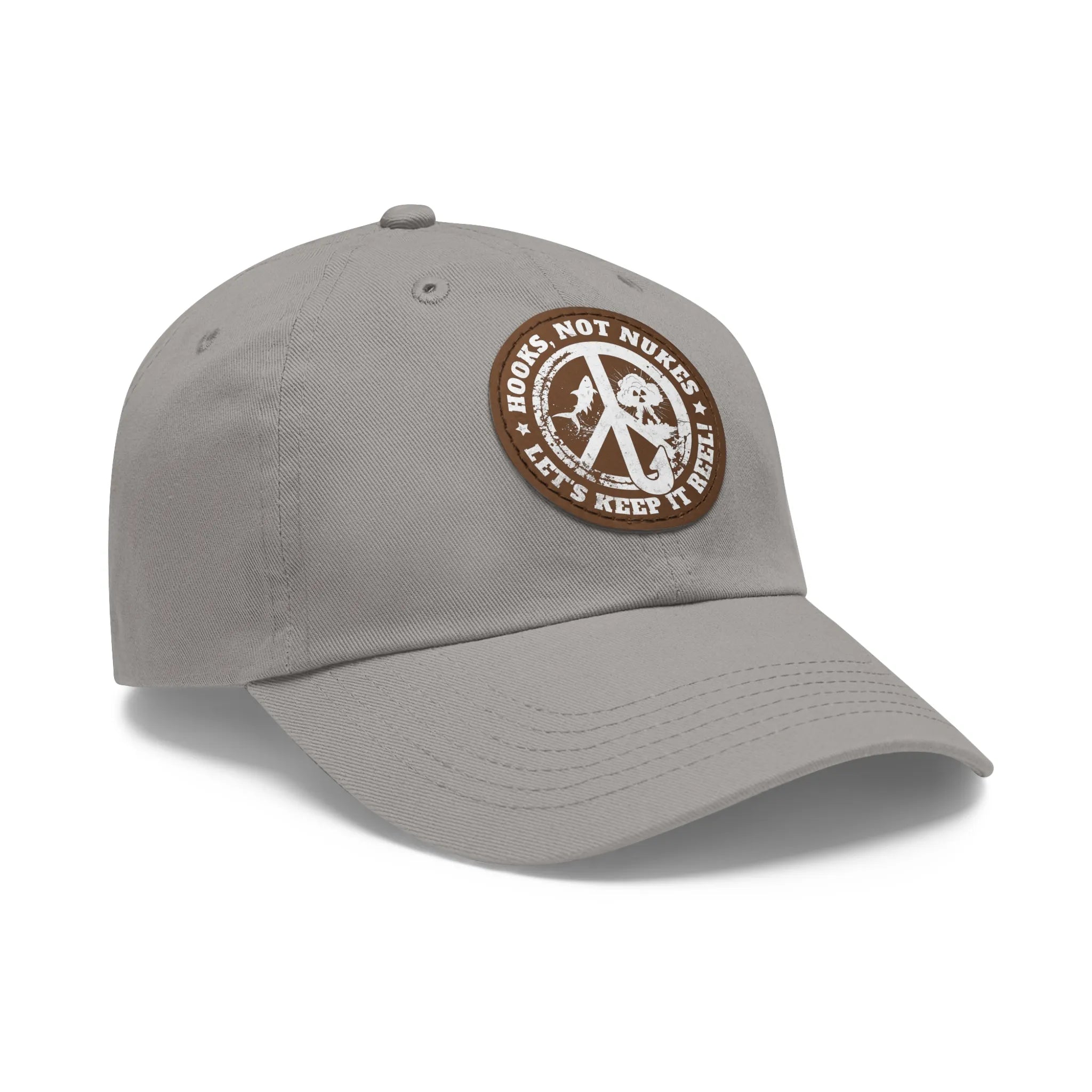 Hooks, Not Nukes – Let’s Keep It Reel! Dad Hat