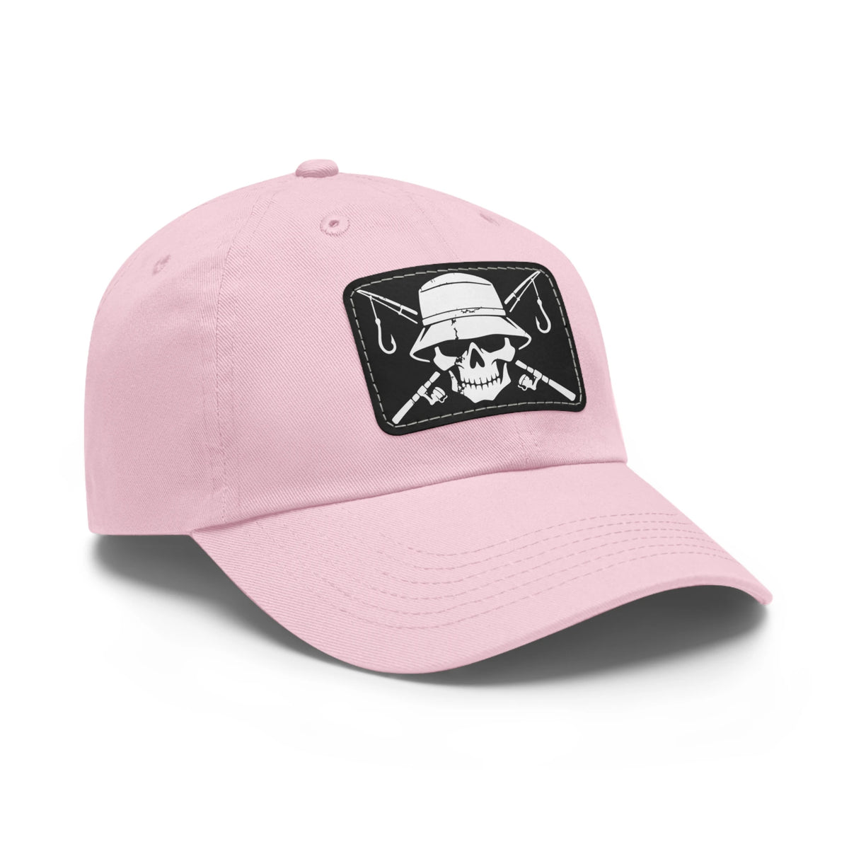 Light Pink / Black patch, Dead Serious Fishing Dad Hat – fish-room