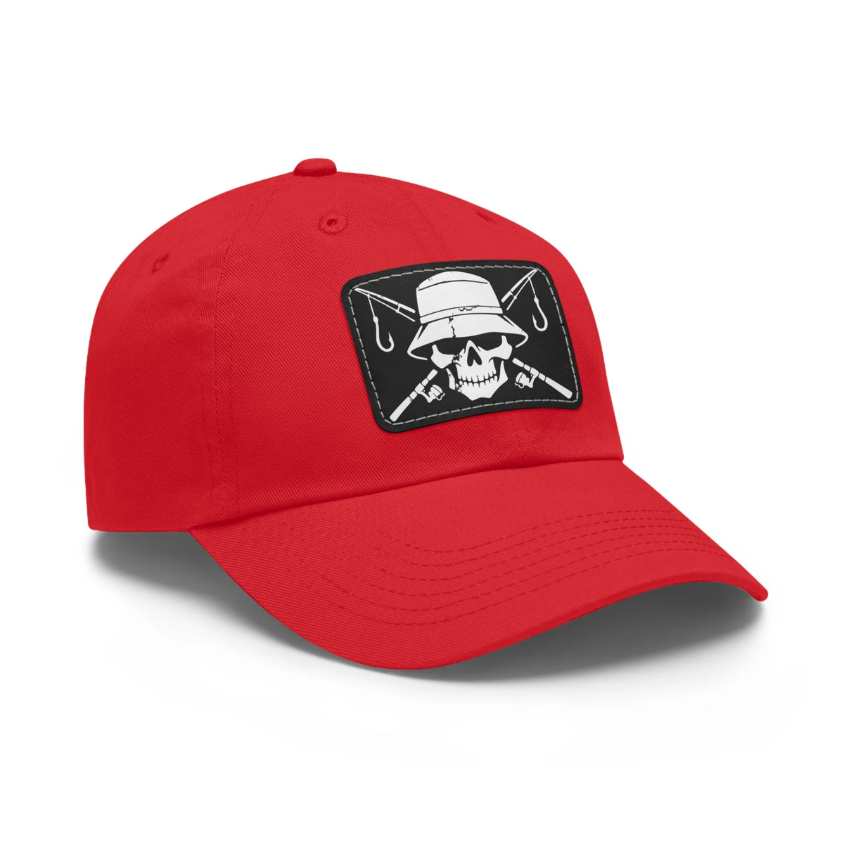 Red / Black patch, Dead Serious Fishing Dad Hat – fish-room
