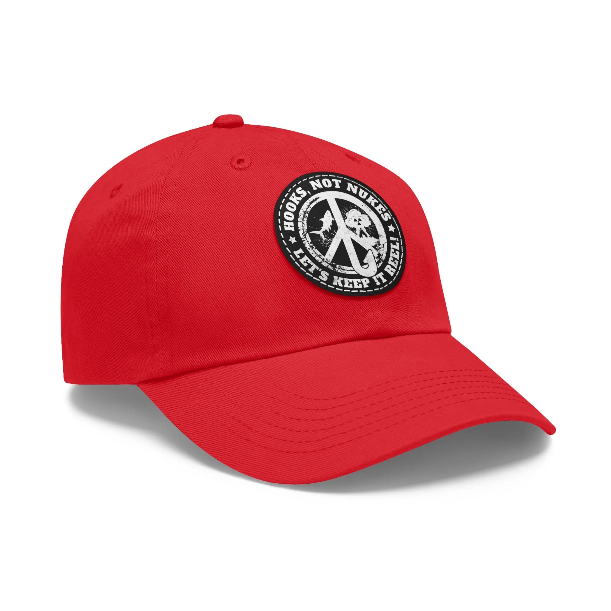 Hooks, Not Nukes – Let’s Keep It Reel! Dad Hat