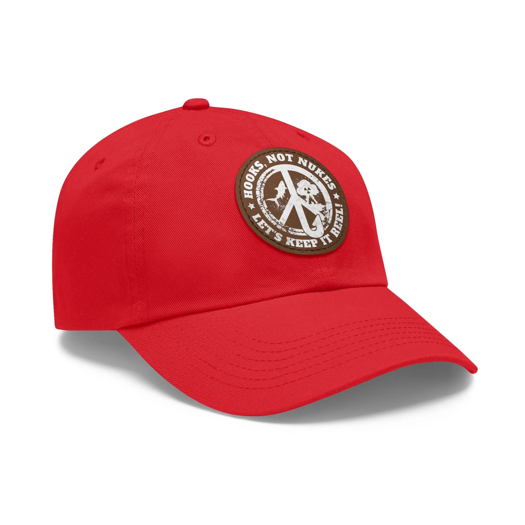 Hooks, Not Nukes – Let’s Keep It Reel! Dad Hat