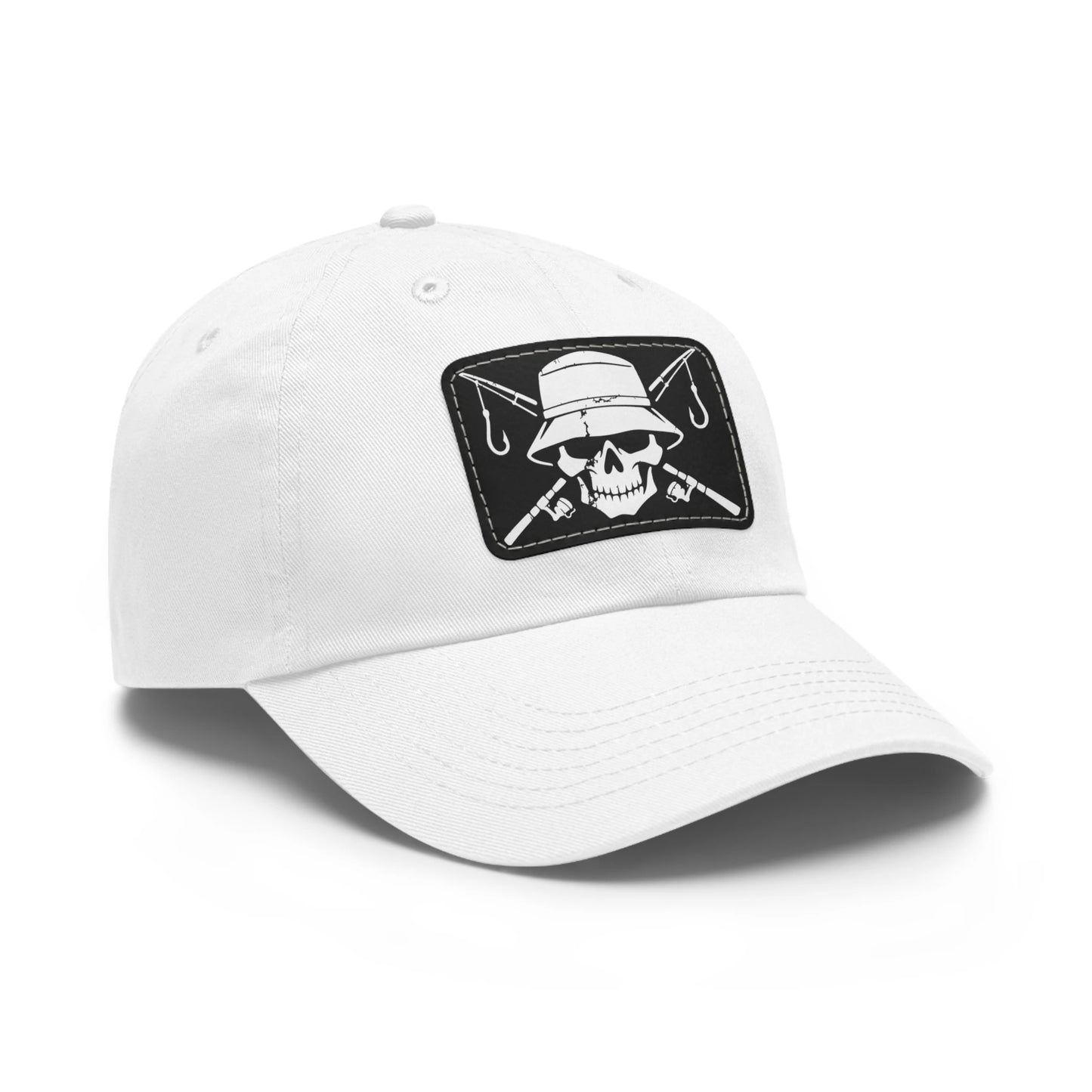 White / Black patch, Dead Serious Fishing Dad Hat – fish-room