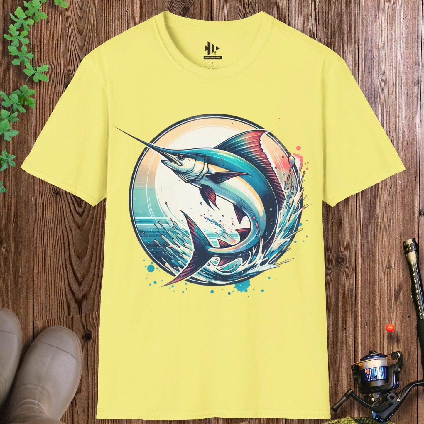 Swordfish Ocean Sunset T-Shirt