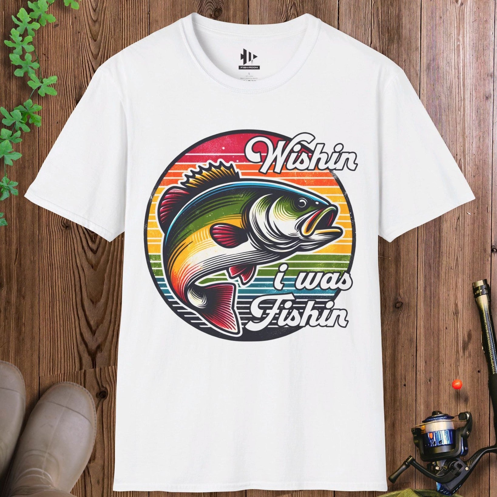 Wishin' I was Fishin' T-Shirt