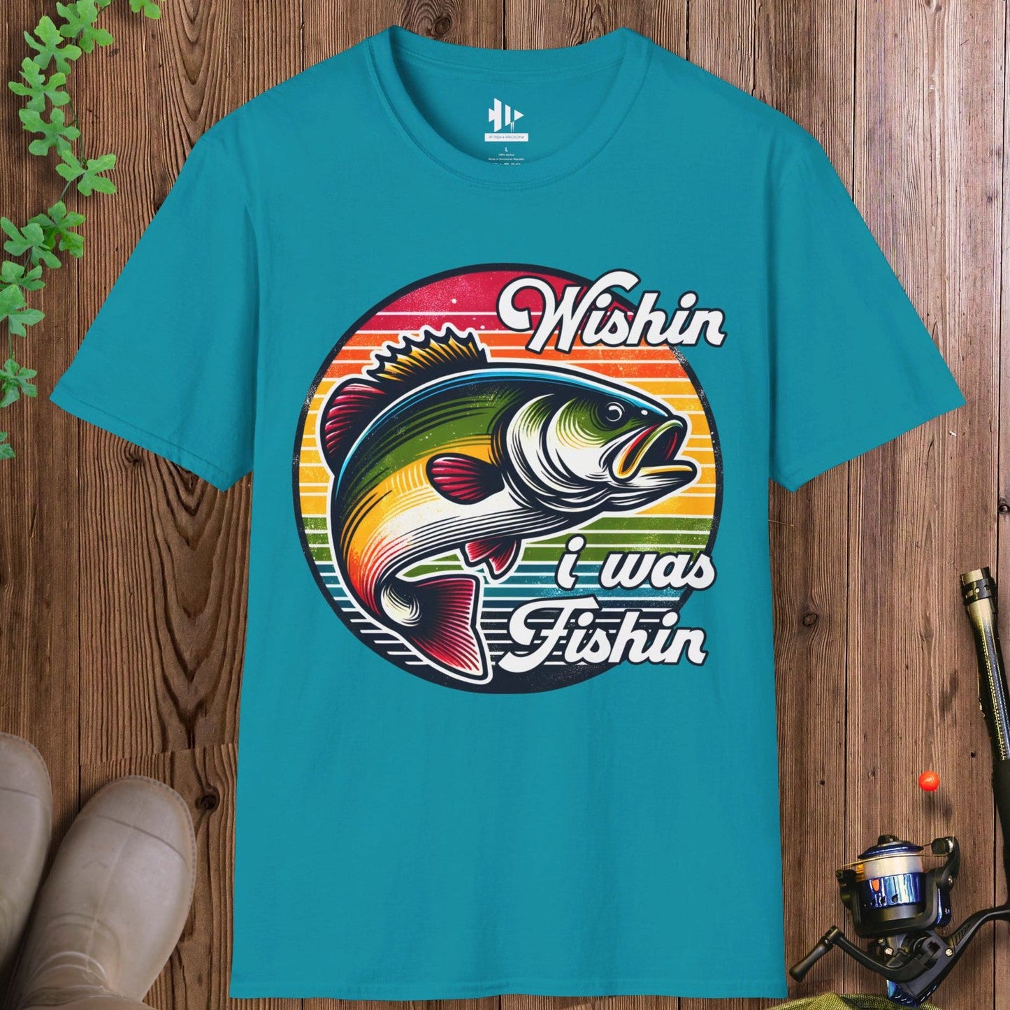 Wishin' I was Fishin' T-Shirt