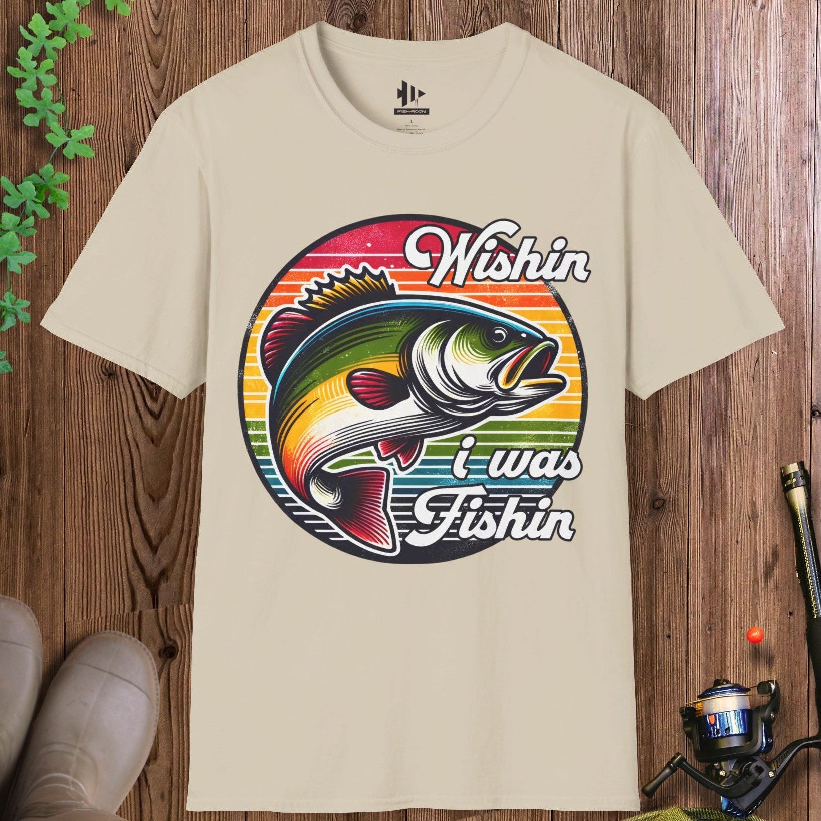 Wishin' I was Fishin' T-Shirt