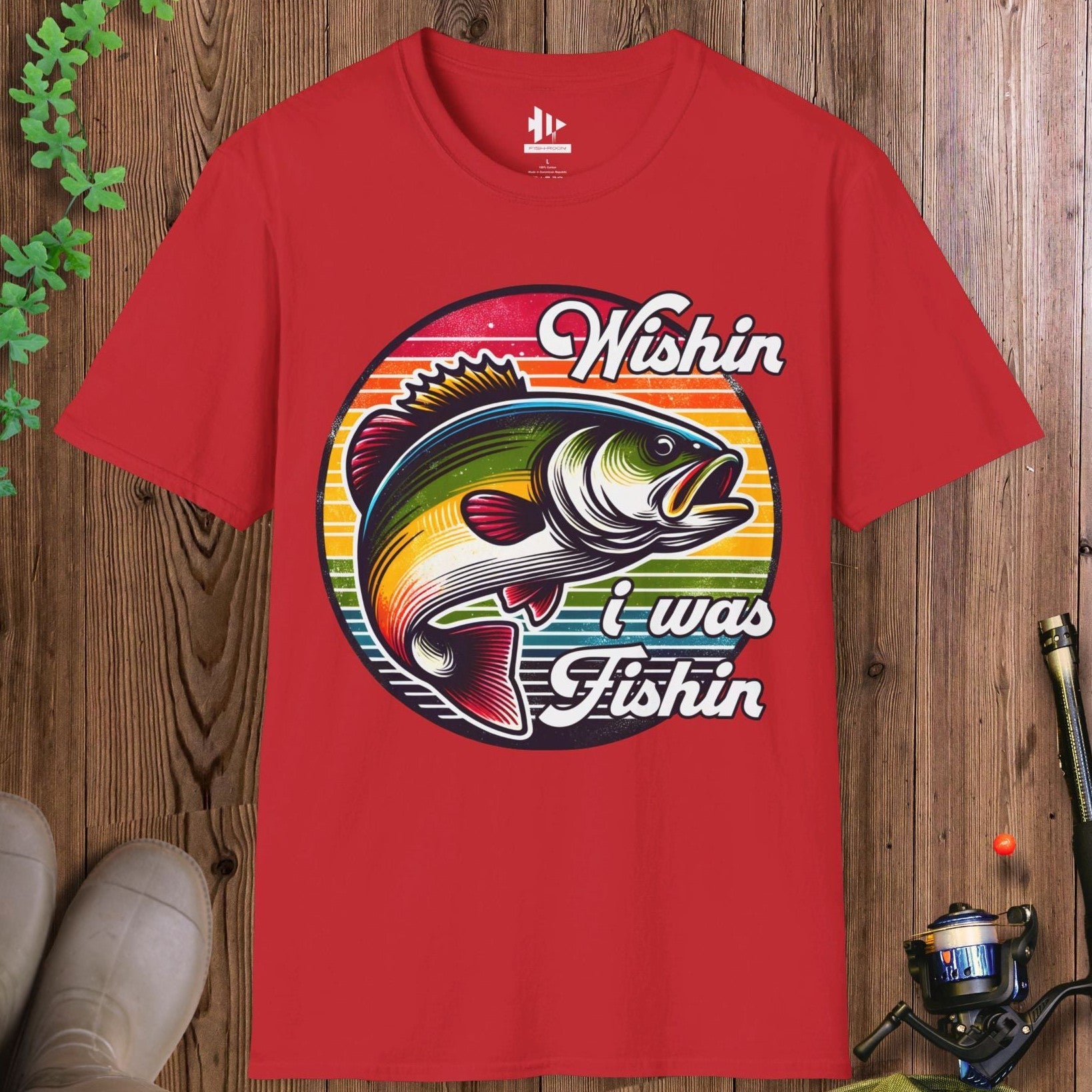 Wishin' I was Fishin' T-Shirt