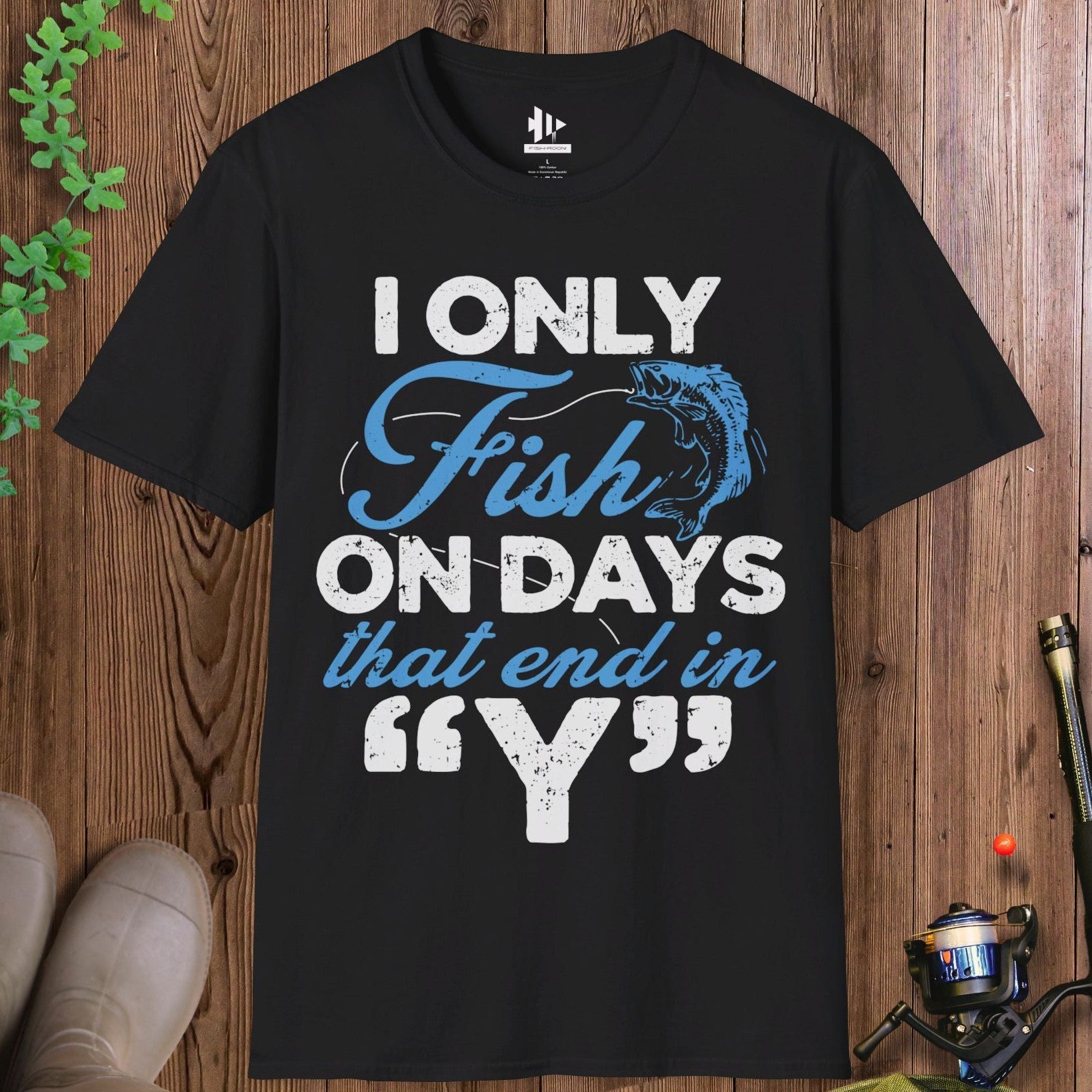 ‘Y’-Day Fishing T-Shirt