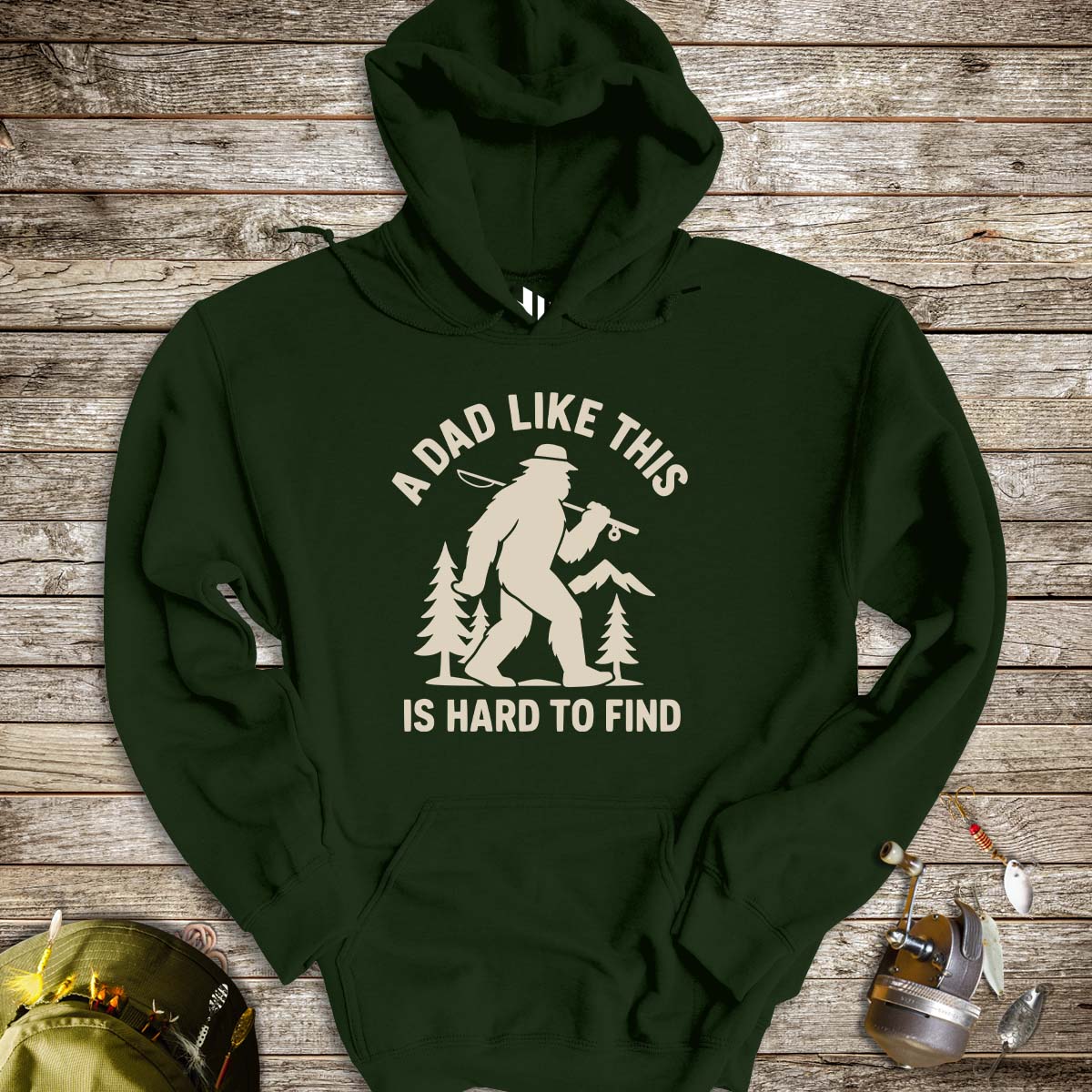 A Dad Like This Is Hard to Find Hoodie - FISH - ROOM LLC
