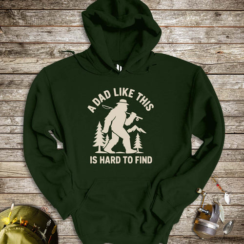 A Dad Like This Is Hard to Find Hoodie - FISH - ROOM LLC