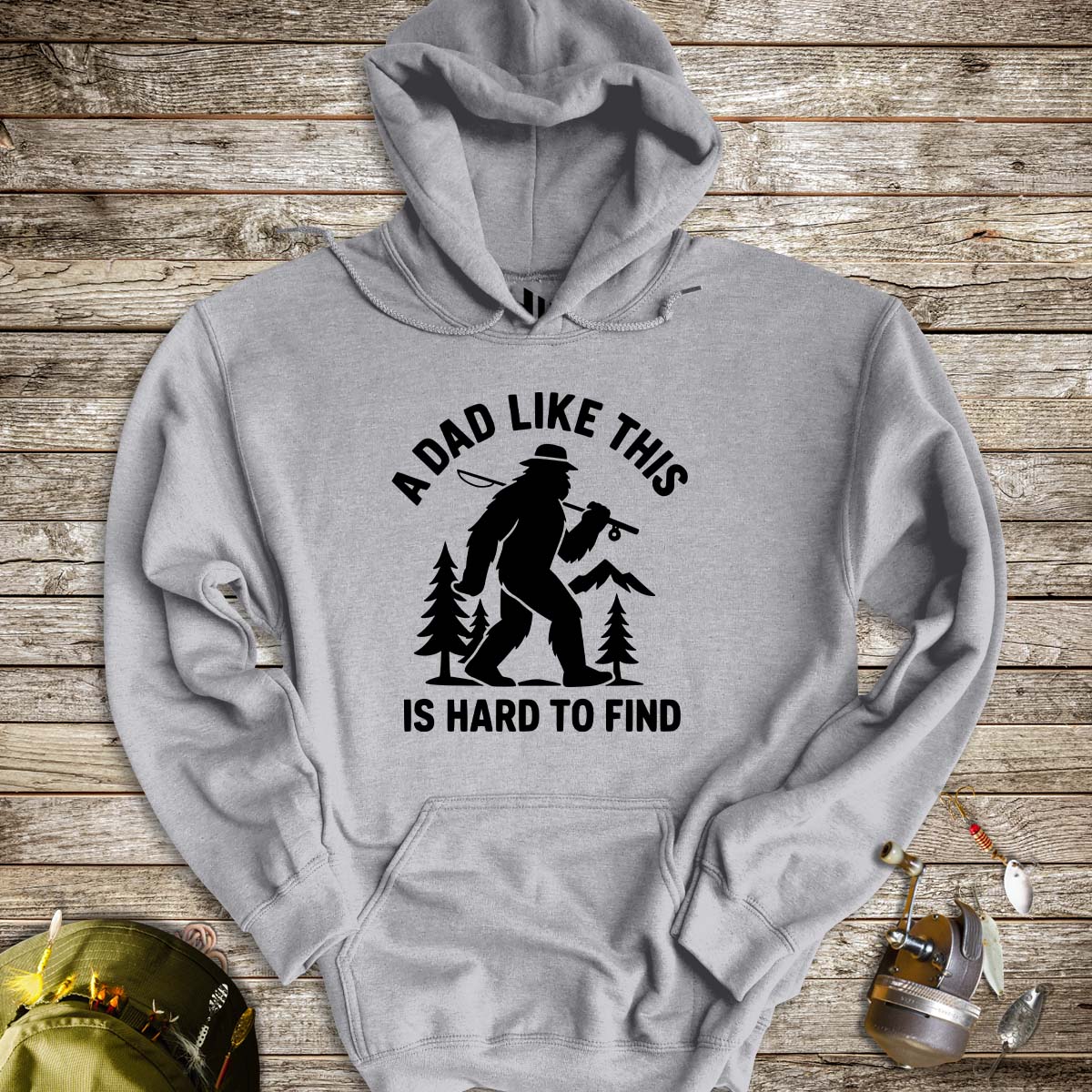 A Dad Like This Is Hard to Find Hoodie - FISH - ROOM LLC