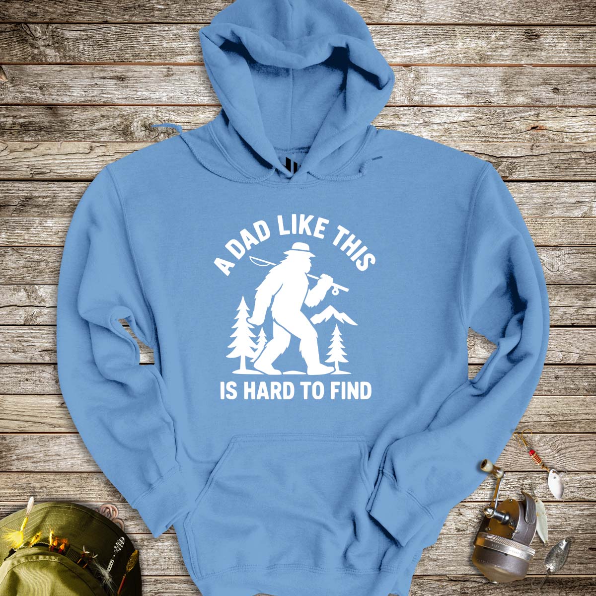 A Dad Like This Is Hard to Find Hoodie - FISH - ROOM LLC