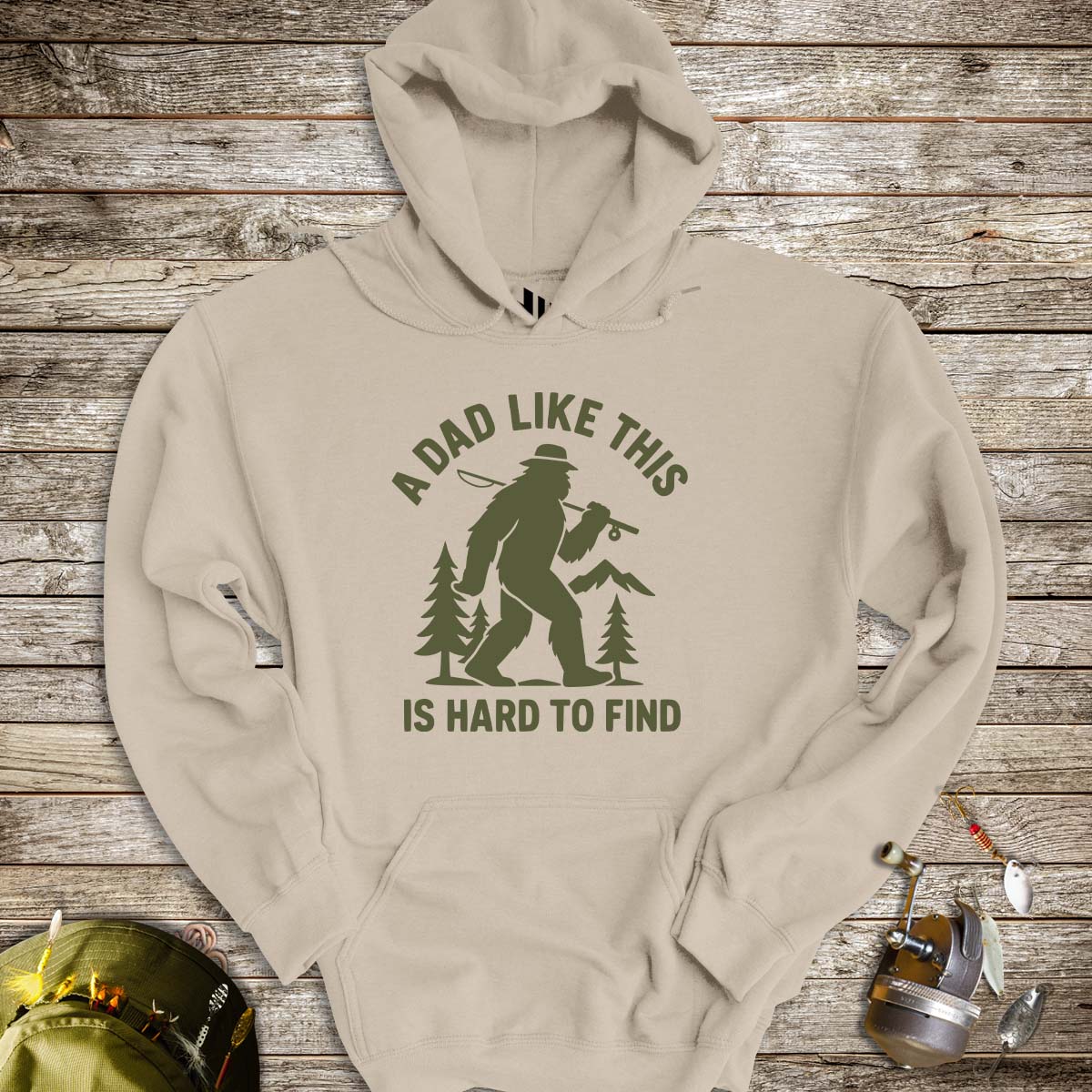 A Dad Like This Is Hard to Find Hoodie - FISH - ROOM LLC